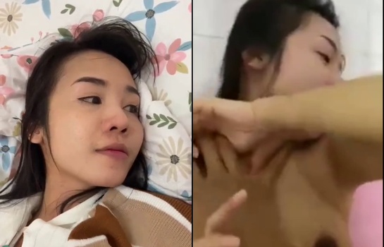 เมียสาวผมยาวหีขนดกเงี่ยนจัด